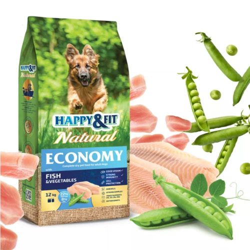 Happy&Fit Natural riba in zelenjava 12 kg