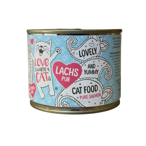 Mačja hrana LOVE IS WHERE A CAT IS® - losos